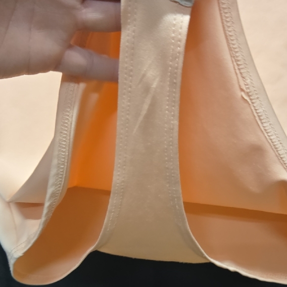 Vibrant Orange Short Sleeve Cut Out Bodysuit - Picture 8 of 15